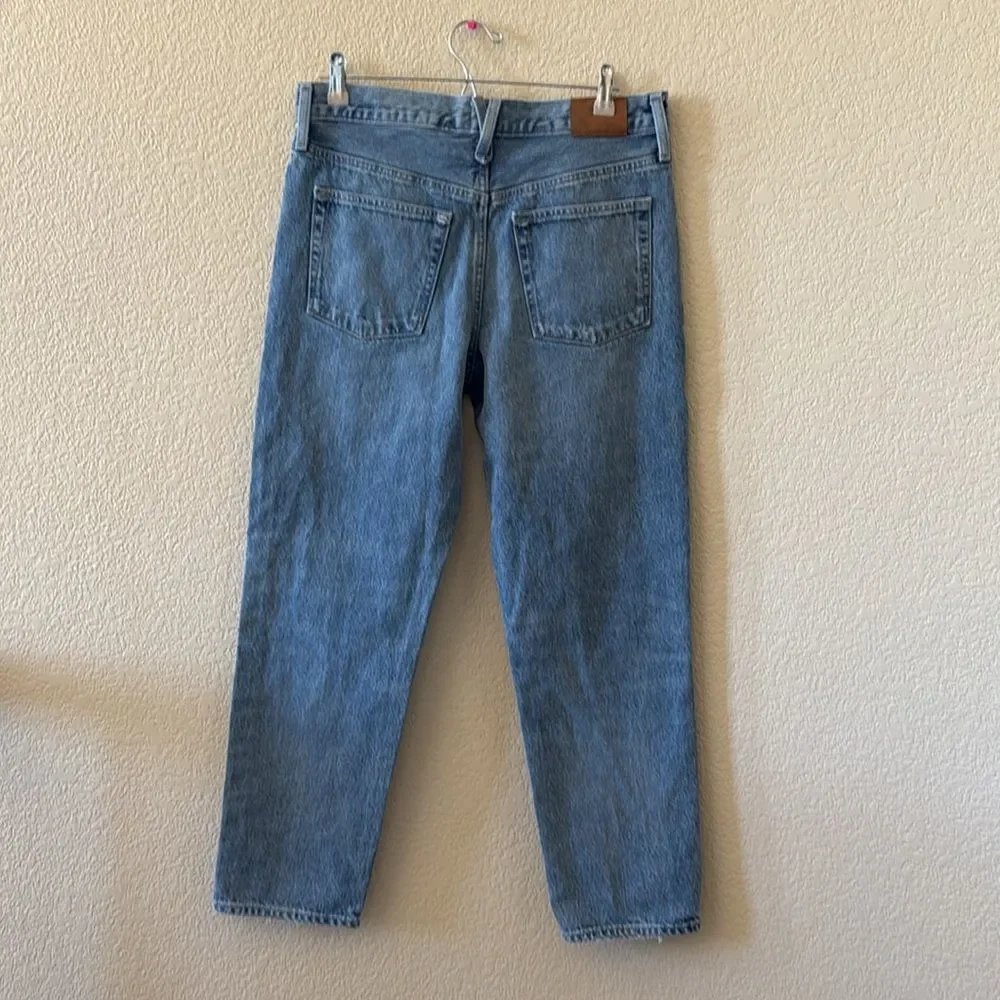 J. Crew Slouchy Boyfriend Light Blue Straight Jeans 28